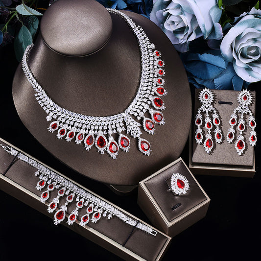 Luxury bridal jewelry set